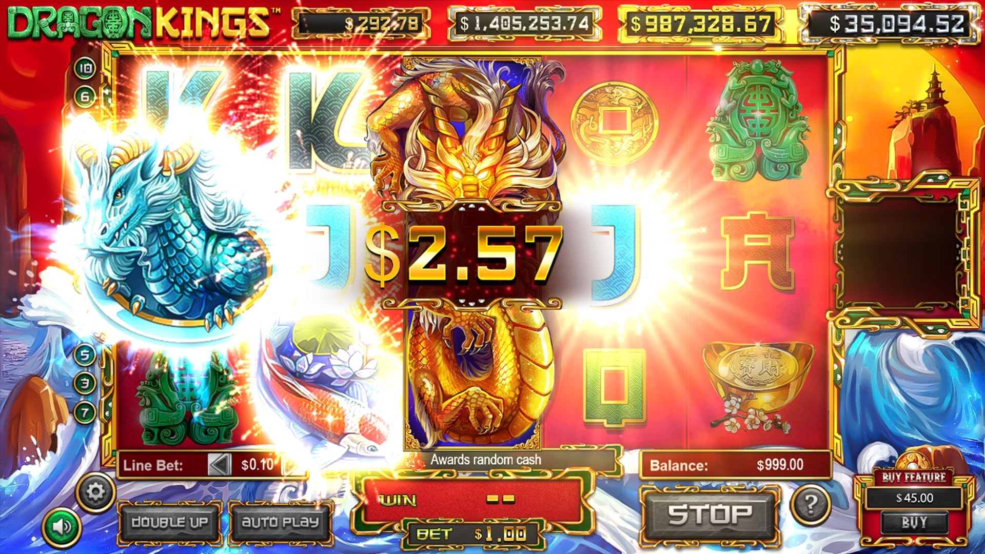 BetSoft Dragon Kings Screenshot