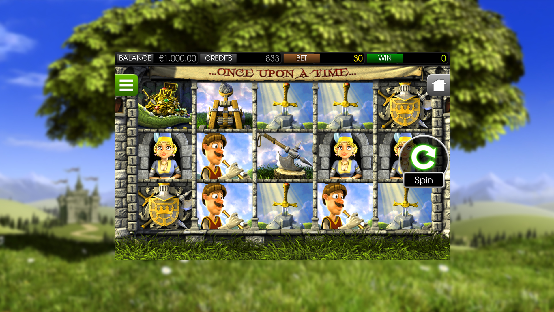 BetSoft Once Upon A Time Screenshot