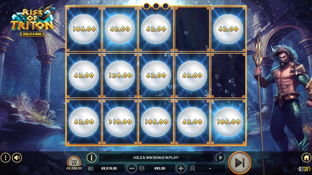 BetSoft Rise of Triton Screenshot