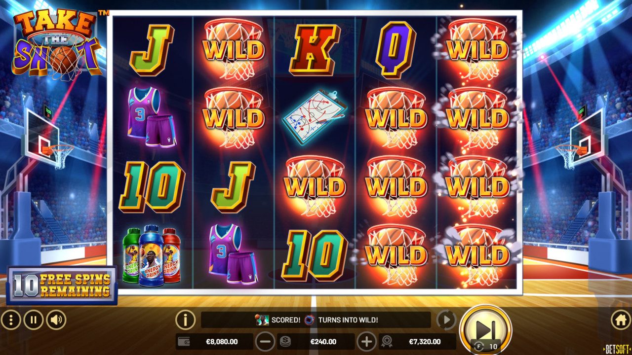 BetSoft Take the Shot Screenshot