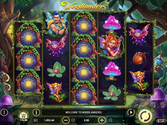 BetSoft Woodlanders Screenshot