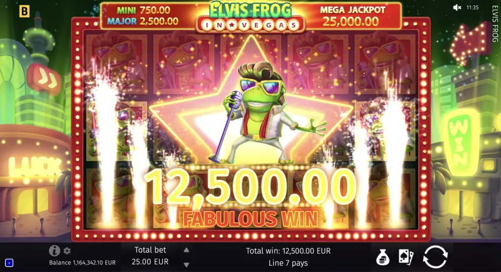 BG Elvis Frog Trueways Screenshot