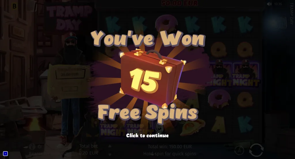 BG Tramp Day Screenshot