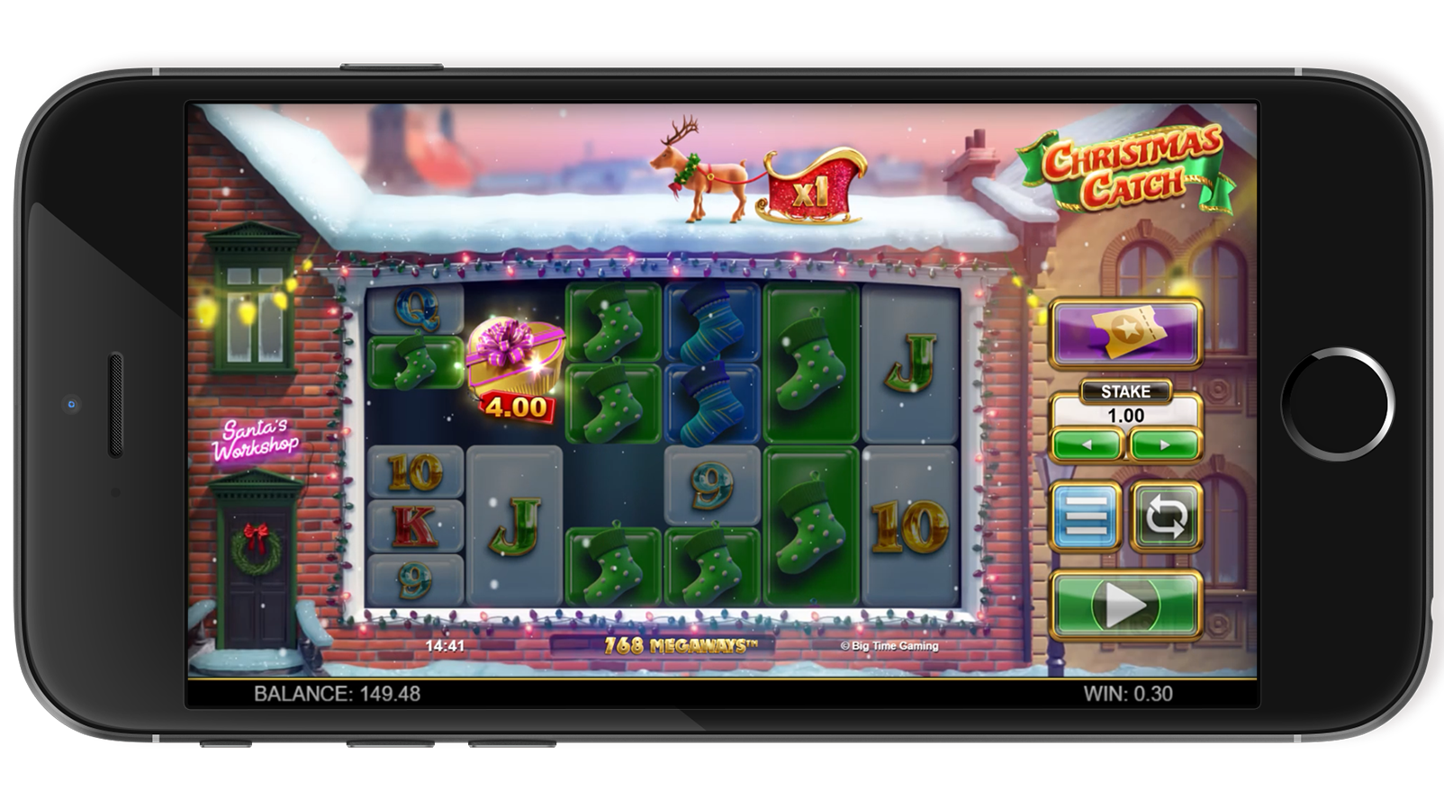 Christmas Catch Screenshot