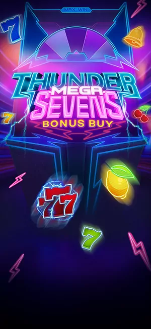 EVO Thunder Mega Sevens Bonus Buy Screenshot