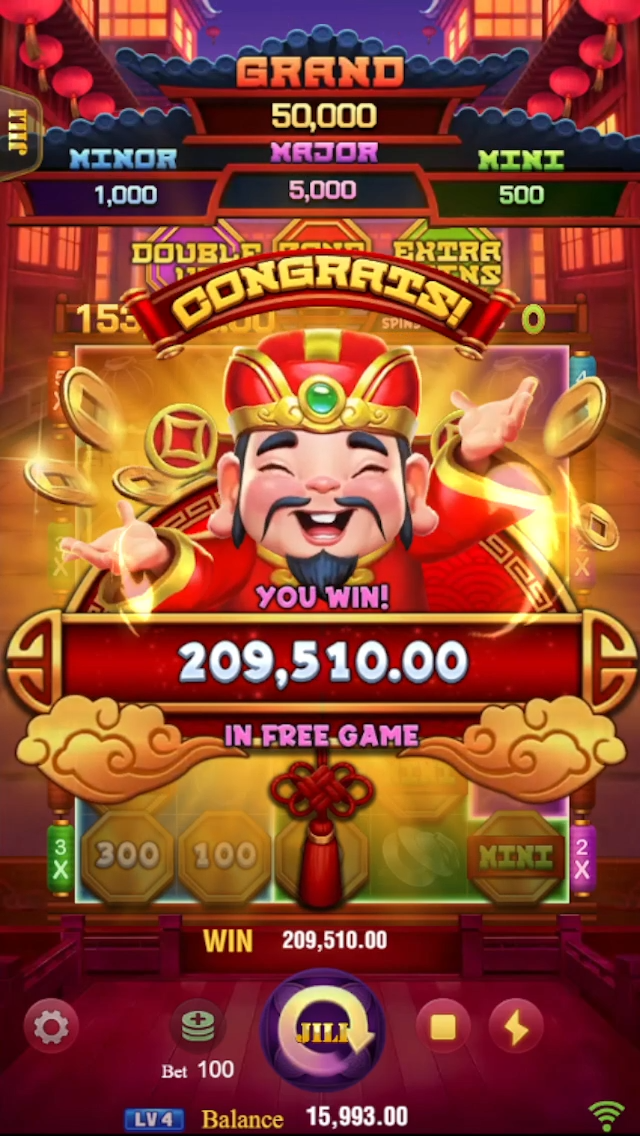 3 Lucky Lion Screenshot