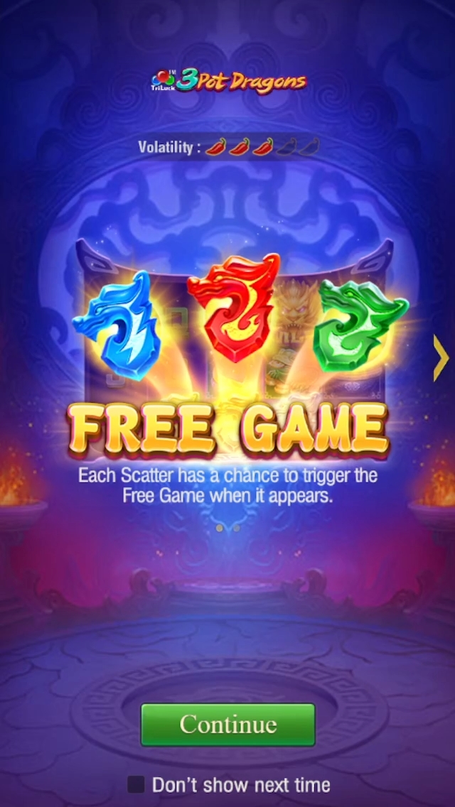 3 Pot Dragons Screenshot