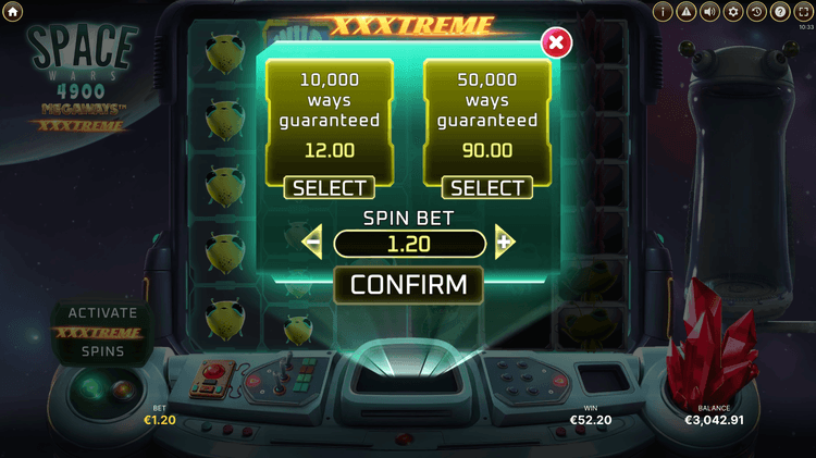 Space Wars™ Megaways™ XXXtreme Screenshot