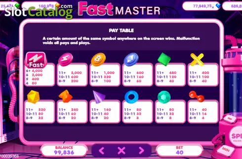 Pop Fast Master Screenshot