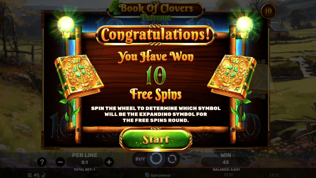 SP Book Of Clovers Extreme Screenshot