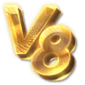 V8 Poker Logo at Wink Slots